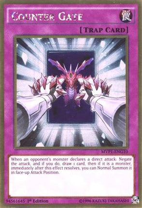 Counter Gate (Gold Rare) [MVP1-ENG10] 1st Edition