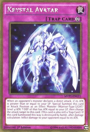 Krystal Avatar (Gold Rare) [MVP1-ENG11] Unlimited