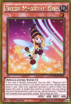 Berry Magician Girl (Gold Rare) [MVP1-ENG14] 1st Edition