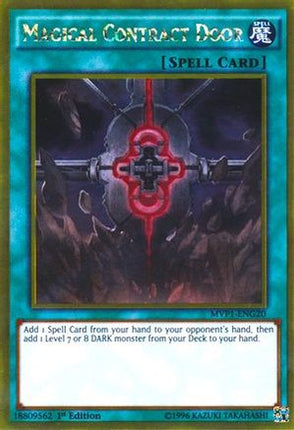 Magical Contract Door (Gold Rare) [MVP1-ENG20] 1st Edition
