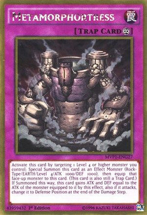 Metamorphortress (Gold Rare) [MVP1-ENG27] 1st Edition
