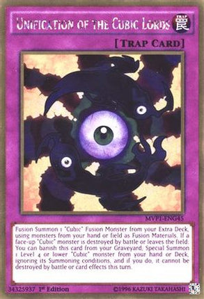 Unification of the Cubic Lords (Gold Rare) [MVP1-ENG45] Unlimited
