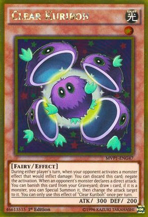 Clear Kuriboh (Gold Rare) [MVP1-ENG47] 1st Edition