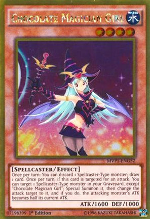 Chocolate Magician Girl (Gold Rare) [MVP1-ENG52] 1st Edition