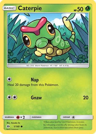 Caterpie - 1/149 [SM Base Set]