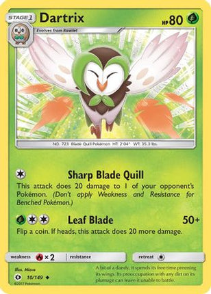 Dartrix - 10/149 [SM Base Set]
