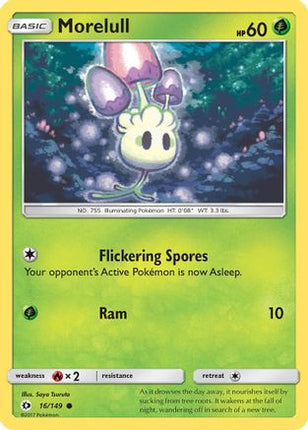 Morelull - 16/149 [SM Base Set]