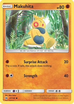 Makuhita - 67/149 [SM Base Set]