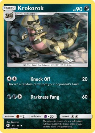 Krokorok - 84/149 [SM Base Set] Reverse Holofoil