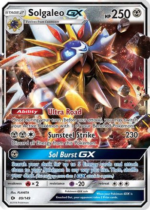 Solgaleo GX - 89/149 [SM Base Set] Holofoil