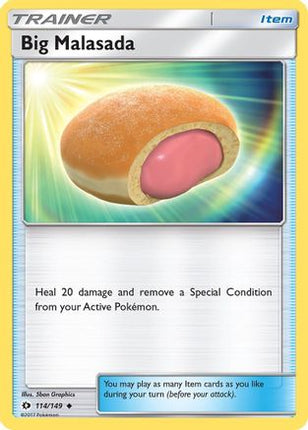Big Malasada - 114/149 [SM Base Set] Reverse Holofoil