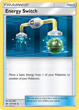 Energy Switch - 117/149 [SM Base Set] Reverse Holofoil