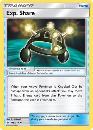 Exp. Share - 118/149 [SM Base Set]