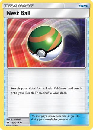 Nest Ball - 123/149 [SM Base Set]