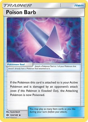 Poison Barb - 124/149 [SM Base Set]