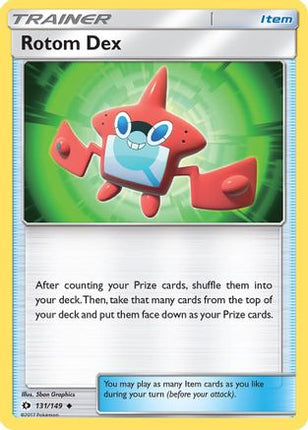 Rotom Dex - 131/149 [SM Base Set]