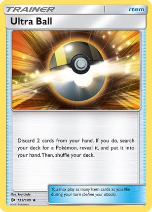 Ultra Ball - 135/149 [SM Base Set] Reverse Holofoil