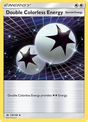 Double Colorless Energy - 136/149 [SM Base Set] Reverse Holofoil
