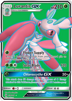 Lurantis GX (Full Art) - 138/149 [SM Base Set] Holofoil