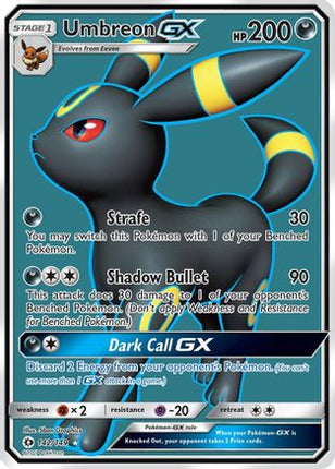 Umbreon GX (Full Art) - 142/149 [SM Base Set] Holofoil