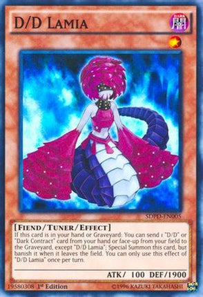 D/D Lamia (Super Rare) [SDPD-EN005] Structure Deck: Pendulum Domination 1st Edition