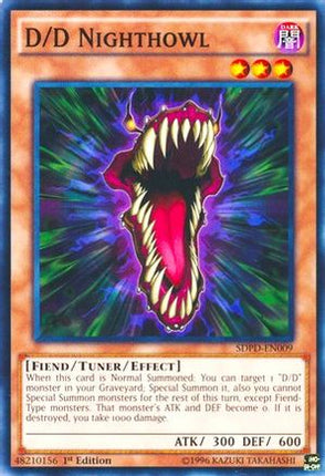 D/D Nighthowl (Common / Short Print) [SDPD-EN009] Structure Deck: Pendulum Domination 1st Edition
