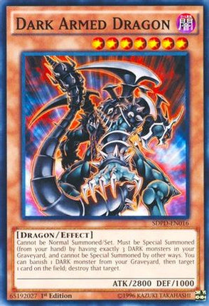 Dark Armed Dragon (Common / Short Print) [SDPD-EN016] Structure Deck: Pendulum Domination 1st Edition