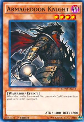 Armageddon Knight (Common / Short Print) [SDPD-EN018] Structure Deck: Pendulum Domination 1st Edition