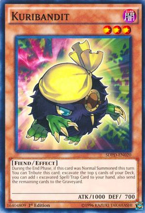 Kuribandit (Common / Short Print) [SDPD-EN020] Structure Deck: Pendulum Domination 1st Edition