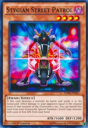 Stygian Street Patrol (Common / Short Print) [SDPD-EN021] Structure Deck: Pendulum Domination 1st Edition