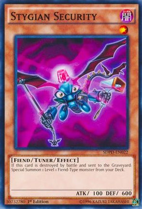 Stygian Security (Common / Short Print) [SDPD-EN022] Structure Deck: Pendulum Domination 1st Edition