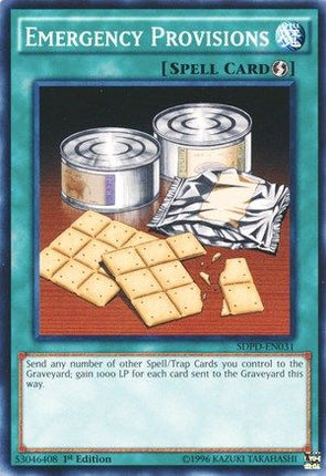 Emergency Provisions (Common / Short Print) [SDPD-EN031] Structure Deck: Pendulum Domination 1st Edition