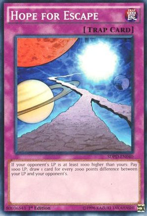 Hope for Escape (Common / Short Print) [SDPD-EN040] Structure Deck: Pendulum Domination 1st Edition