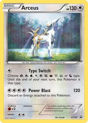 Arceus - XY197 - XY197/null [XY Promos] Holofoil