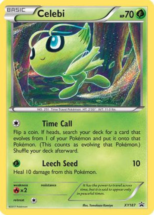 Celebi - XY187 - XY187/null [XY Promos] Holofoil