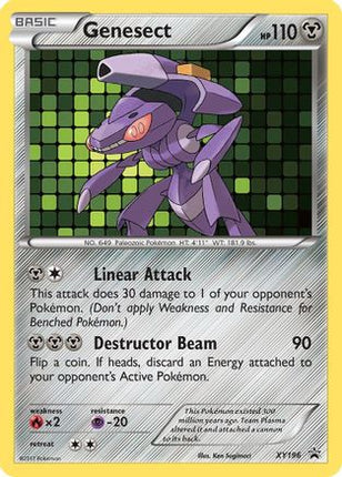 Genesect - XY196 - XY196/null [XY Promos] Holofoil
