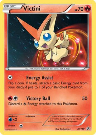 Victini - XY189 - XY189/null [XY Promos] Holofoil