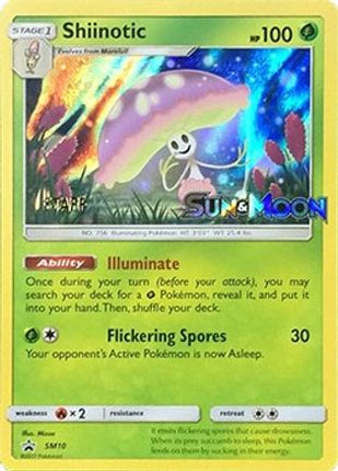 Shiinotic - SM10 (Prerelease) [Staff] - null/null [SM Promos] Holofoil