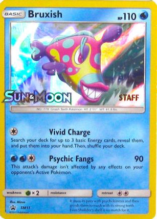 Bruxish - SM11 (Prerelease) [Staff] - null/null [SM Promos] Holofoil