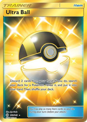 Ultra Ball (Secret) - 161/149 [SM Base Set] Holofoil