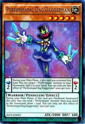 Performapal Dag Daggerman (Ultra Rare) [RATE-EN003] Unlimited