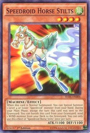 Speedroid Horse Stilts (Common / Short Print) [RATE-EN006] 1st Edition