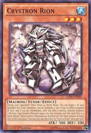 Crystron Rion (Common / Short Print) [RATE-EN020] Unlimited