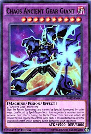 Chaos Ancient Gear Giant (Super Rare) [RATE-EN041] Unlimited