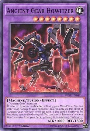 Ancient Gear Howitzer (Common / Short Print) [RATE-EN042] 1st Edition