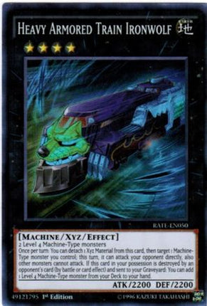 Heavy Armored Train Ironwolf (Super Rare) [RATE-EN050] Unlimited