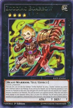 Zoodiac Boarbow (Rare) [RATE-EN054] 1st Edition