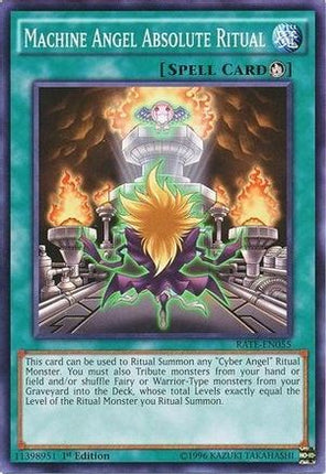 Machine Angel Absolute Ritual (Common / Short Print) [RATE-EN055] 1st Edition