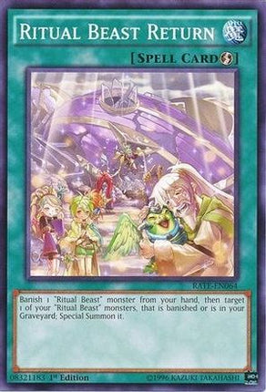 Ritual Beast Return (Common / Short Print) [RATE-EN064] Unlimited