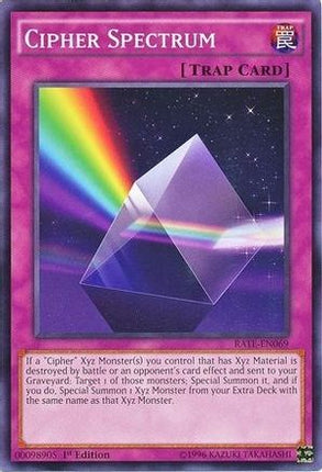 Cipher Spectrum (Common / Short Print) [RATE-EN069] 1st Edition